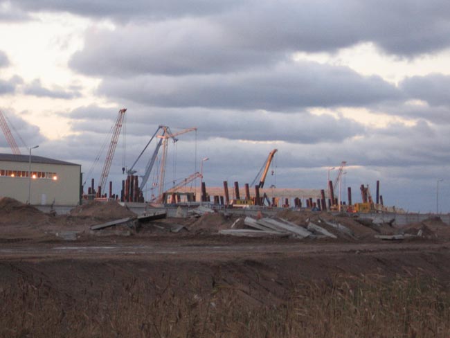 будущий терминал НКК в Усть-Луге